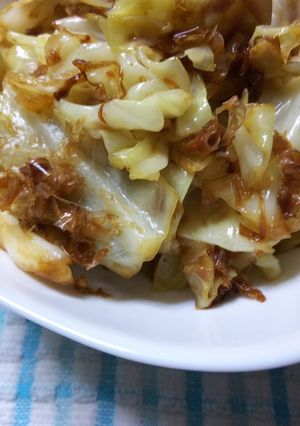 キャベツのおかかバター醤油炒め-レシピのメイン写真