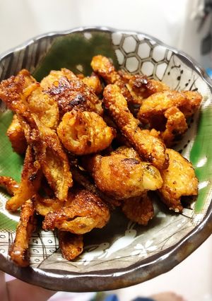 にんにく醤油のパリパリ鶏皮焼き★-レシピのメイン写真