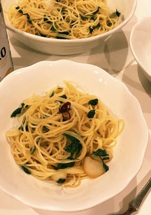新にんにくとシソのペペロンチーノ-レシピのメイン写真