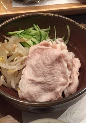 もやしと豚シャブのピリ辛うどん ☆☆☆-レシピのメイン写真