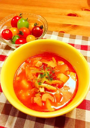 ✿お野菜たっぷり！ミネストローネ-レシピのメイン写真