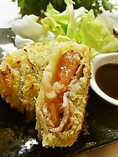 揚げないフライ♪トマトの肉巻きフライ-レシピのメイン写真