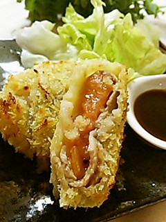 揚げないフライ♪トマトの肉巻きフライ-レシピのメイン写真