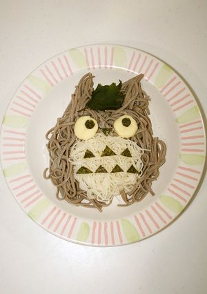 ♥お蕎麦と素麺でトトロ♥-レシピのメイン写真