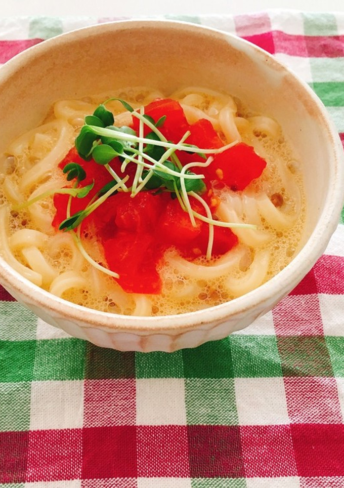 ふわとろ！変わり釜玉うどん-レシピのメイン写真