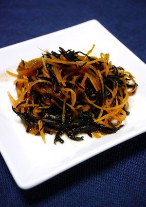 レンジで簡単！ひじきと人参の甘煮-レシピのメイン写真