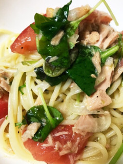 簡単!バジル香るさっぱり冷製パスタ☆-レシピのメイン写真