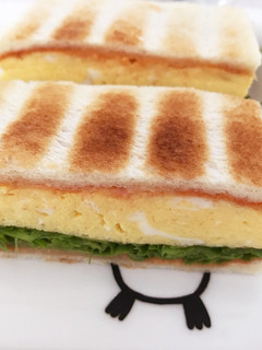 関西風厚焼き卵サンドイッチ。-レシピのメイン写真