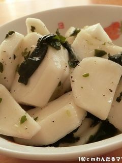 わかめスープで簡単★カブの漬け物-レシピのメイン写真