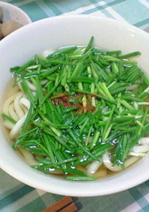 ビックリ仰天(*゚0゚)葱だらけのうどん-レシピのメイン写真