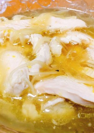 さっぱりおつまみ☆鶏むね肉のレモンマリネ-レシピのメイン写真