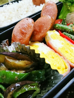 お弁当に特急!なすとピーマンの味噌炒め-レシピのメイン写真
