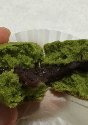 あんこ入り濃い抹茶のマフィン-レシピのメイン写真