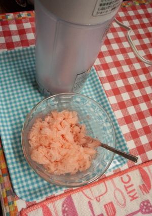 スイカ かき氷-レシピのメイン写真