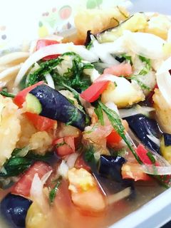 魚と夏野菜のマリネ-レシピのメイン写真