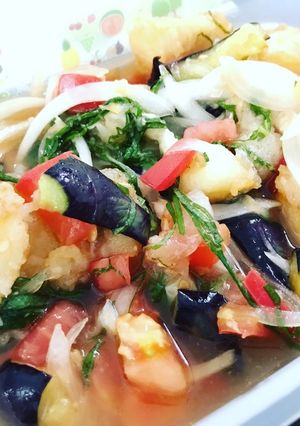 魚と夏野菜のマリネ-レシピのメイン写真