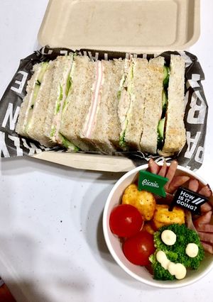 ☆サンドイッチ弁当☆-レシピのメイン写真