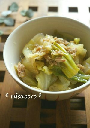 mキャベツとツナのクタクタ煮-レシピのメイン写真