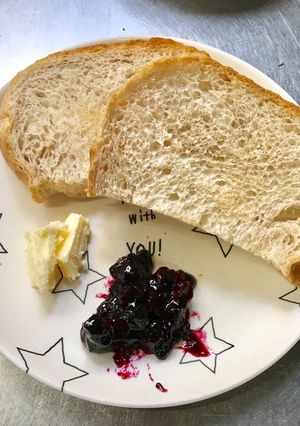 少量でもブルーベリージャム。覚書！-レシピのメイン写真