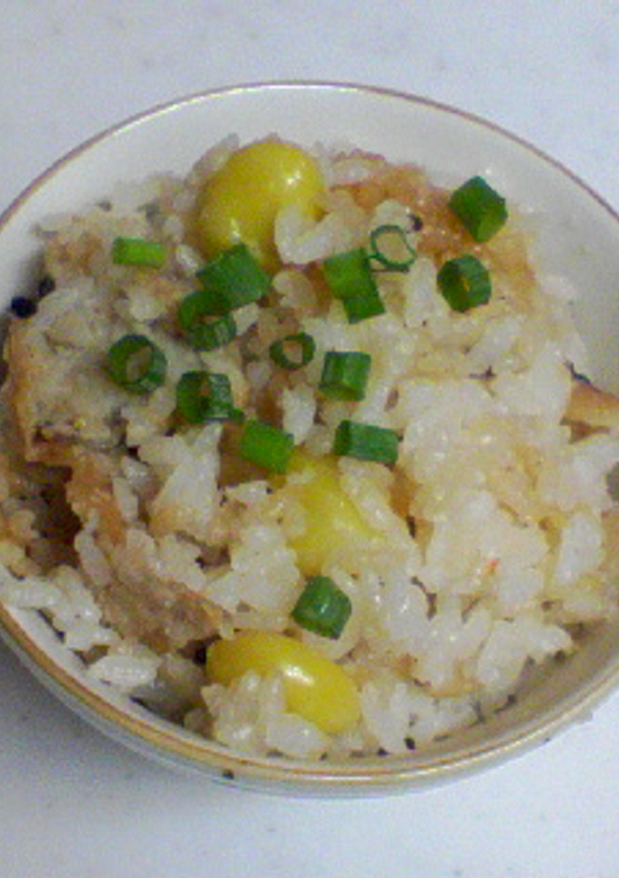 がんもと銀杏の炊き込みご飯-レシピのメイン写真