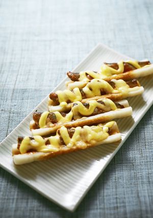 ちくわボートのチーズ焼き-レシピのメイン写真