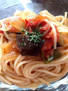 ラタトゥイユの冷製パスタ-レシピのメイン写真