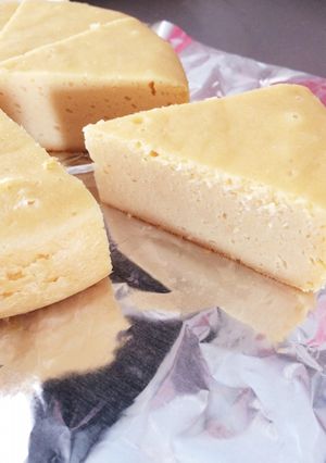 炊飯器で！ハニーベイクドチーズケーキ♡-レシピのメイン写真