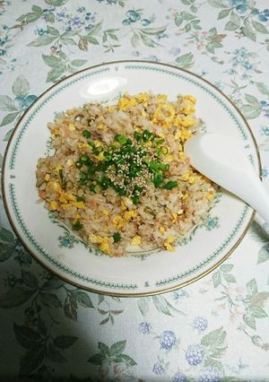簡単 鮭フレークチャーハン-レシピのメイン写真