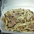牛肉とキノコのガーリックバター炒め