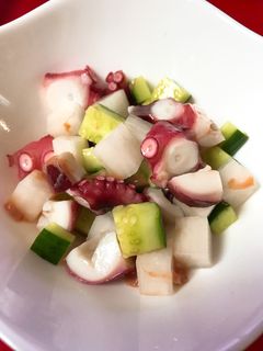 夏はサッパリ 酒盗で酢の物-レシピのメイン写真