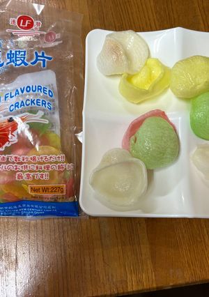 レンジで簡単えびせん（ノンフライ）-レシピのメイン写真