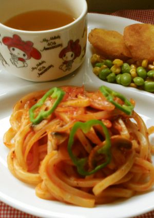 うどポリタン！（うどんナポリタン）-レシピのメイン写真