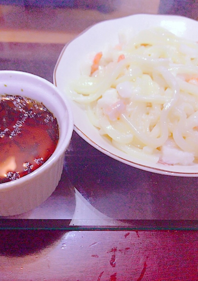 海鮮とろろざるうどん-レシピのメイン写真