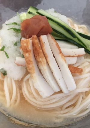 簡単!さっぱり!大根おろしのお素麺-レシピのメイン写真