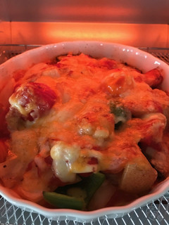 簡単!マヨネーズで焼き野菜のグラタン風-レシピのメイン写真