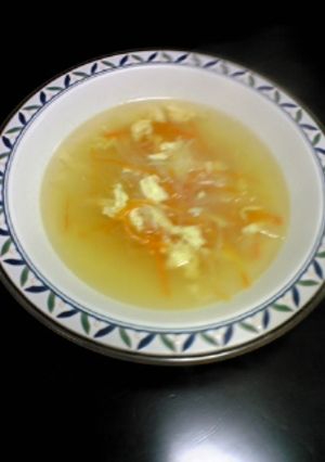 簡単千切り野菜スープ-レシピのメイン写真