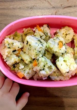 離乳食☆手づかみオムライス-レシピのメイン写真