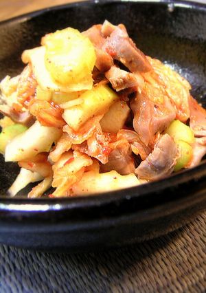 砂肝とセロリのキムチ和え-レシピのメイン写真