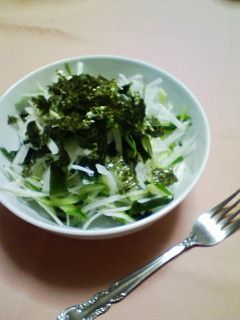 大根と空心菜の和風サラダ-レシピのメイン写真