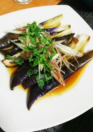 なすのピリ辛めんつゆかけ-レシピのメイン写真