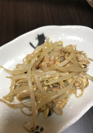 ポン酢のさっぱりもやし炒め-レシピのメイン写真
