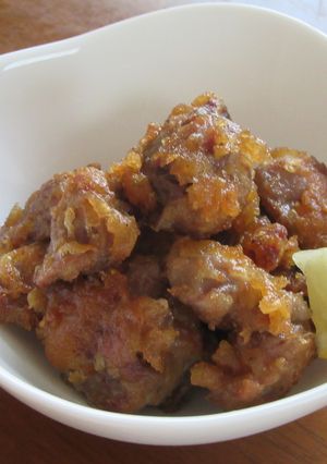 〚 簡単！砂肝の唐揚げ 〛-レシピのメイン写真