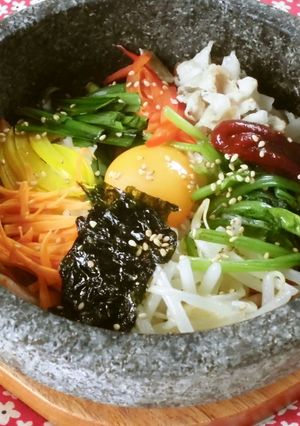 お家で♪石焼きビビンパ!-レシピのメイン写真