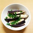 蒸しなすの中華だれ