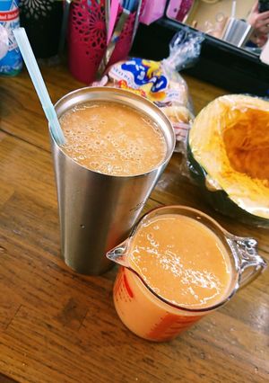 美容肌ぷりぷり100%メロンジュース-レシピのメイン写真