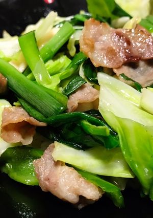 簡単★キャベツと豚肉のうま塩炒め-レシピのメイン写真