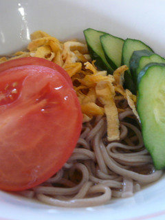 サラダ冷やし蕎麦-レシピのメイン写真