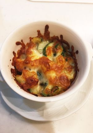夏野菜モッツアレラチーズ焼き-レシピのメイン写真