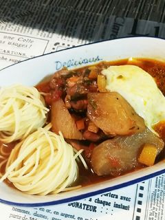 チキンと大根のデミグラスソース煮込み -レシピのメイン写真