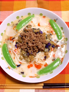 夏バテしない!坦々豆乳そうめん-レシピのメイン写真